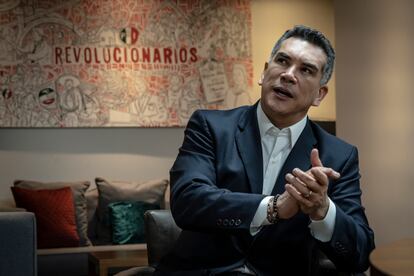 Alejandro Moreno Cárdenas durante una entrevista con EL PAÍS en Ciudad de México