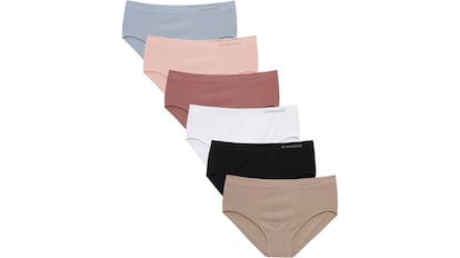 Este pack de braguitas altas sin costuras y algodón son top ventas en Amazon.