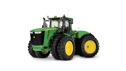 Tractor de la marca John Deere.