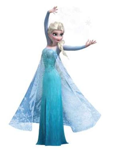 Elsa, la protagonista de 'Frozen'.