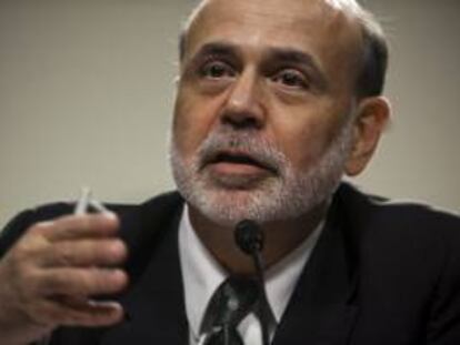 En la imagen, el presidente de la Reserva Federal, Ben Bernanke.