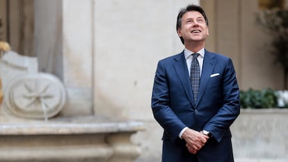 Giuseppe Conte, en una imagen de febrero pasado.