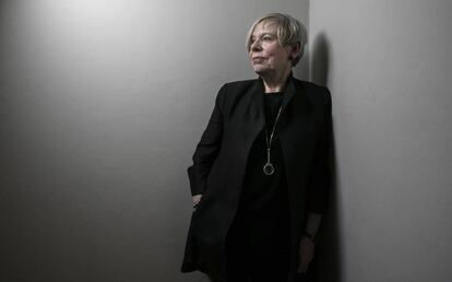 Karen Armstrong, este miércoles en la sede de Casa Árabe en Madrid.