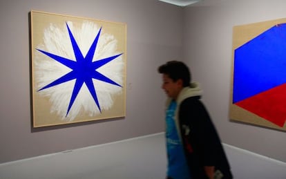 Una de las salas del nuevo Museo Mohammed VI de Arte, inaugurado el pasado mes de octubre en Rabat (Marruecos).