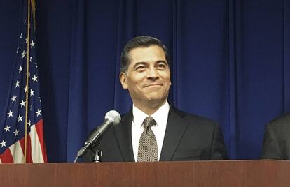 El fiscal general de California, Xavier Becerra.