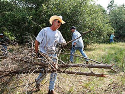 George W. Bush en su rancho