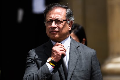 Gustavo Petro en Bogotá, Colombia, en 2023.