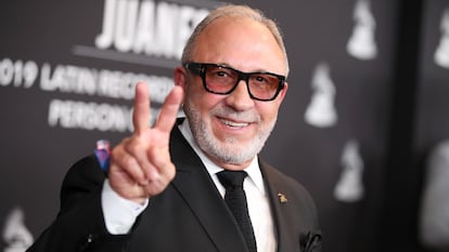 Emilio Estefan en el año 2019 cuando fue reconocido persona del año por los premios Latin Grammy.