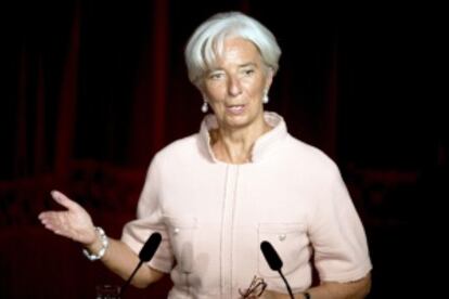 Christine Lagarde.