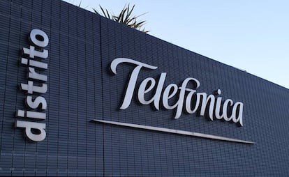 Sede central de Telefónica en Madrid.