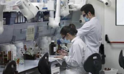 Laboratorio en Sant Joan Despí (Barcelona) de la empresa farmacéutica Reig Jofre.