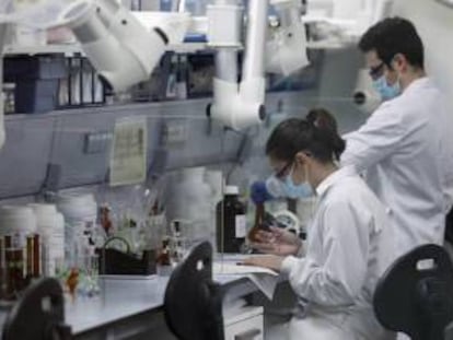 Laboratorio en Sant Joan Despí (Barcelona) de la empresa farmacéutica Reig Jofre.