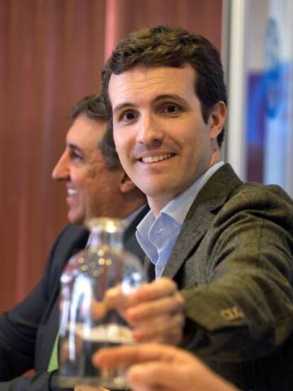 Pablo Casado, deputy secretary of communication and congressman for the PP.