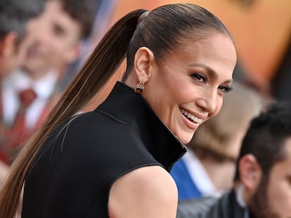 Jennifer Lopez at the premiere of 'The Flash' in Los Angeles in June 2023.