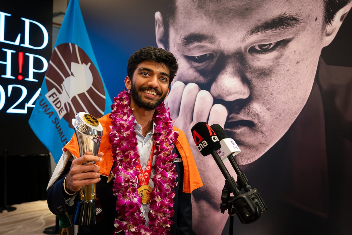 Gukesh debuts as world champion at the ‘Roland Garros’ of chess