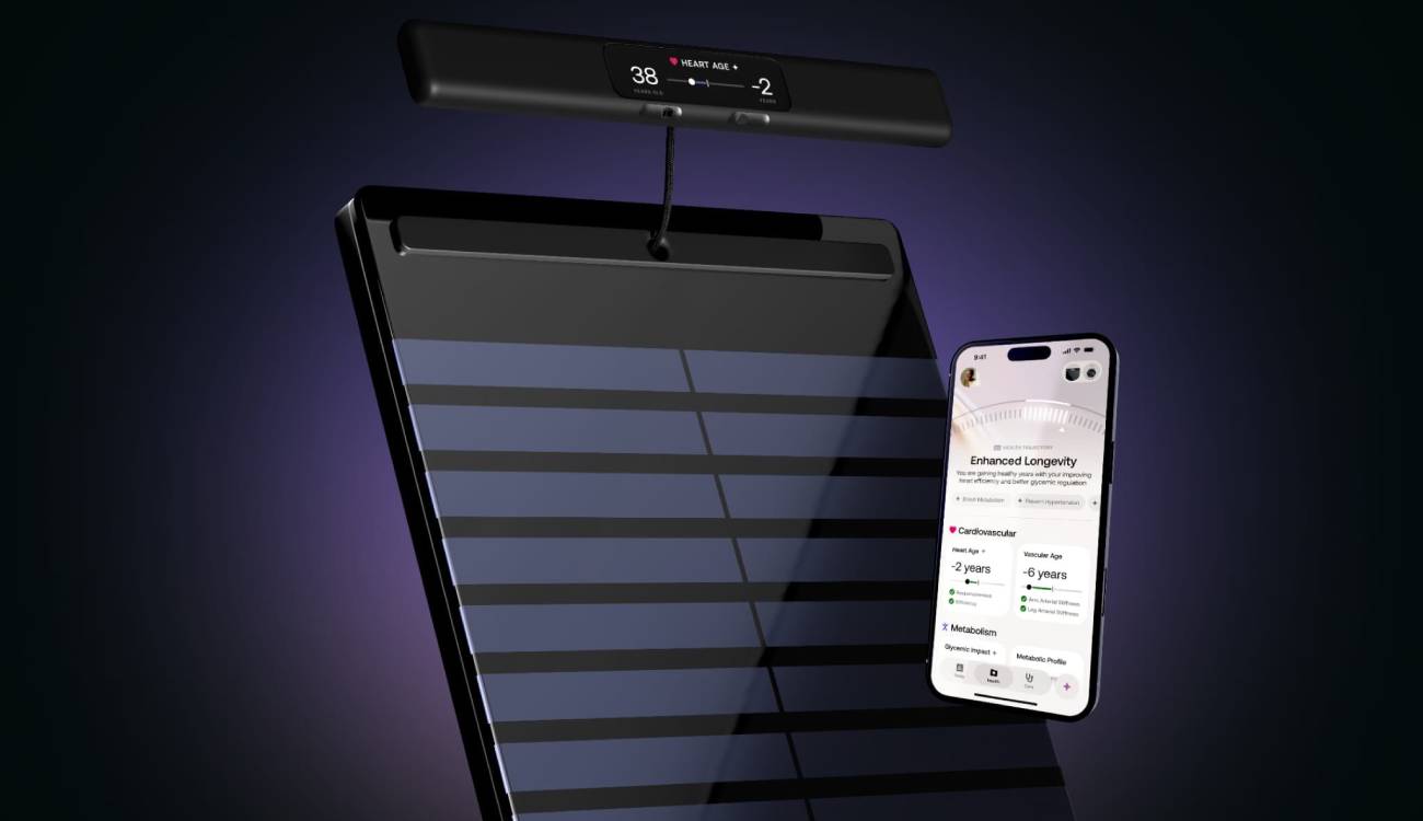 Body Scan 2 ya es oficial, una báscula inteligente que ofrece 60 biomarcadores en 90 segundos