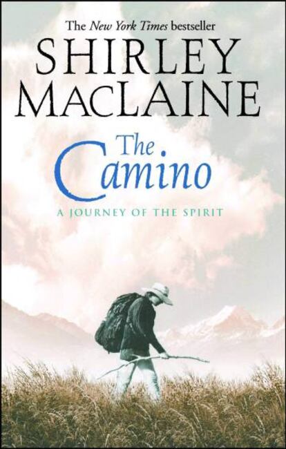 Portada de 'El camino', el libro que la actriz y escritora Shirley MacLaine publicó narrando su experiencia en el Camino de Santiago.