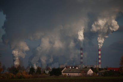 La mayor planta de carbón de Europa, en Bełchatów (Polonia), en noviembre del año pasado.