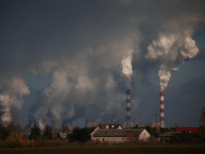 La mayor planta de carbón de Europa, en Bełchatów (Polonia), en noviembre del año pasado.