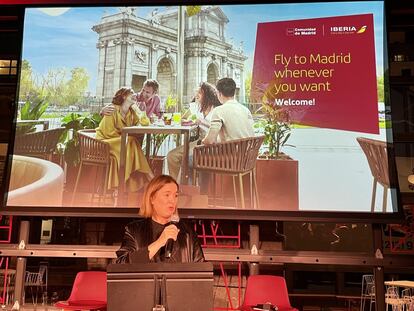 La consejera de Cultura, Turismo y Deporte de la CAM, Marta Rivera de la Cruz