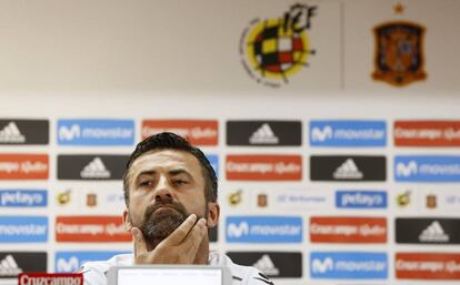 Panucci, en la rueda de prensa del jueves.