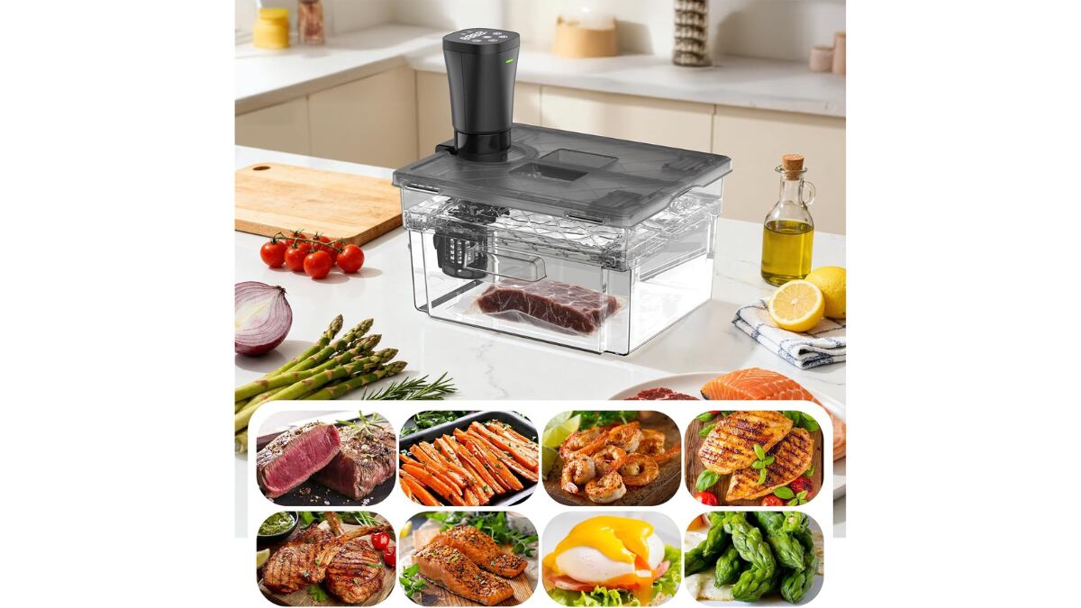 El roner es ideal para cocinar carnes, pescados, verduras, etc.