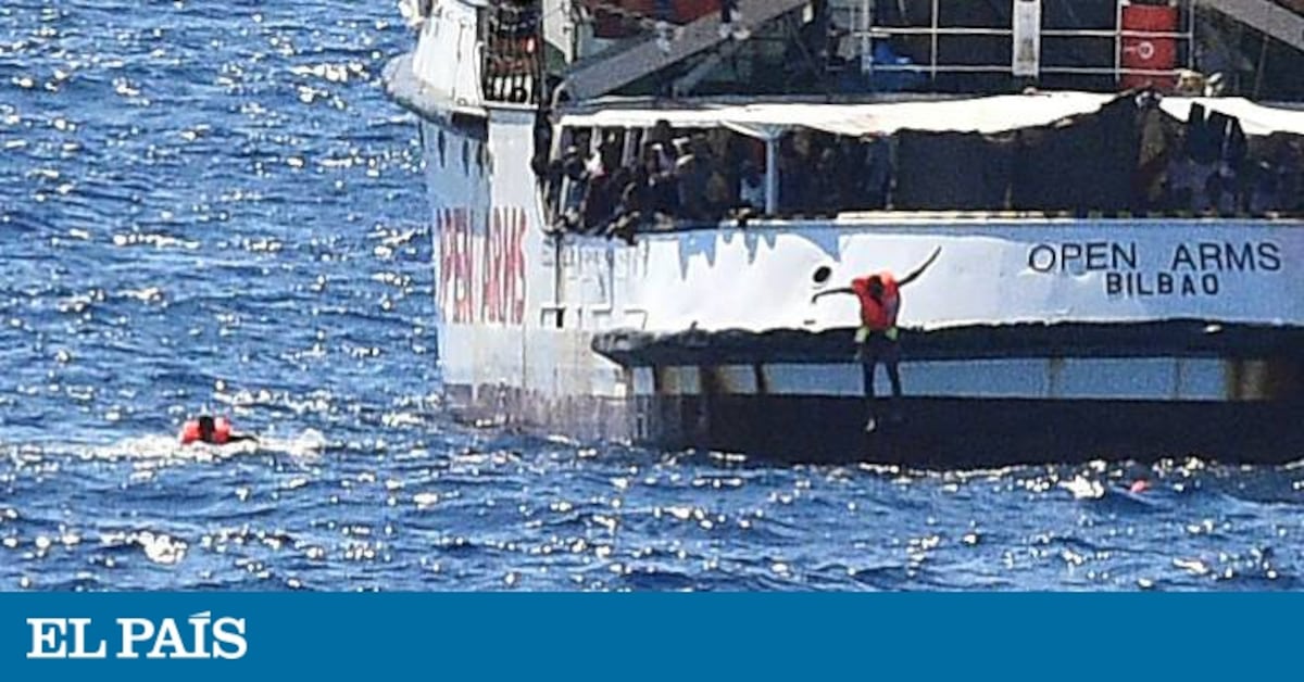 Migrant crisis: Spain sending Navy ship to collect 100 migrants still ...
