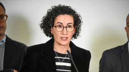 La secretaria general de ERC, Marta Rovira, en una imagen de archivo.