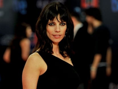 MADRID, SPAIN - FEBRUARY 13: Maribel Verdu arrives to the 2011 edition of the 'Goya Cinema Awards' ceremony at Teatro Real on February 13, 2011 in Madrid, Spain. (Photo by Juan Naharro Gimenez/WireImage)