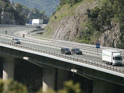 Una autopista de peaje de Abertis.