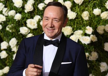 Kevin Spacey, en una de sus últimas alfombras rojas. Ahora no hace vida social.