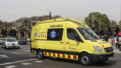 Imagen de archivo de una ambulancia del SEM.