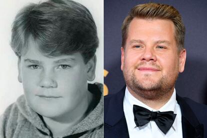 El presentador James Corden.