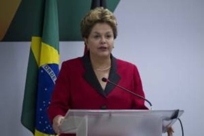 La presidenta Dilma Rousseff afirmó que el país está preparado para combatir la explotación sexual. EFE/Archivo