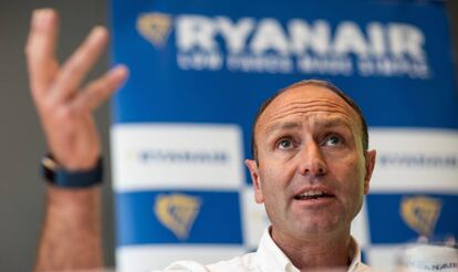 Kenny Jacobs, responsable de marketing de Ryanair.