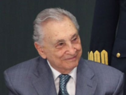 El líder de la CTM, Joaquín Gamboa Pascoe.