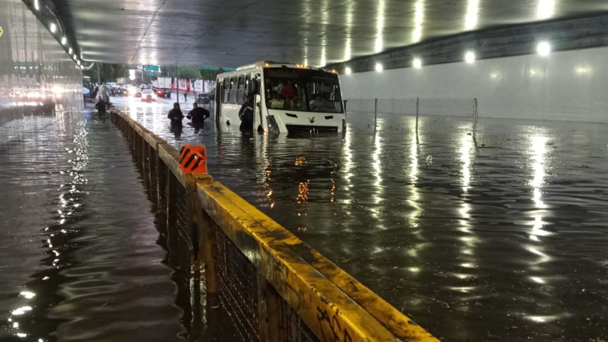 Inundaciones en Ciudad de México: El granizo y las lluvias