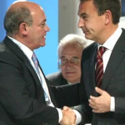 Díaz Ferrán y José Luis Rodríguez Zapatero