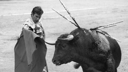 El torero Ángel Teruel, en la Feria de San Isidro de 1981.