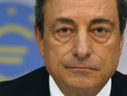 Mario Draghi, presidente del BCE