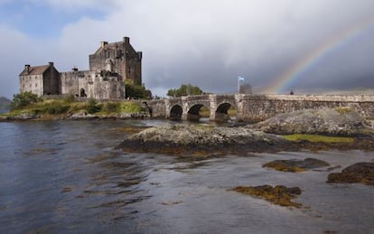 El castillo de Eilean Donan, en el noroeste de Escocia.