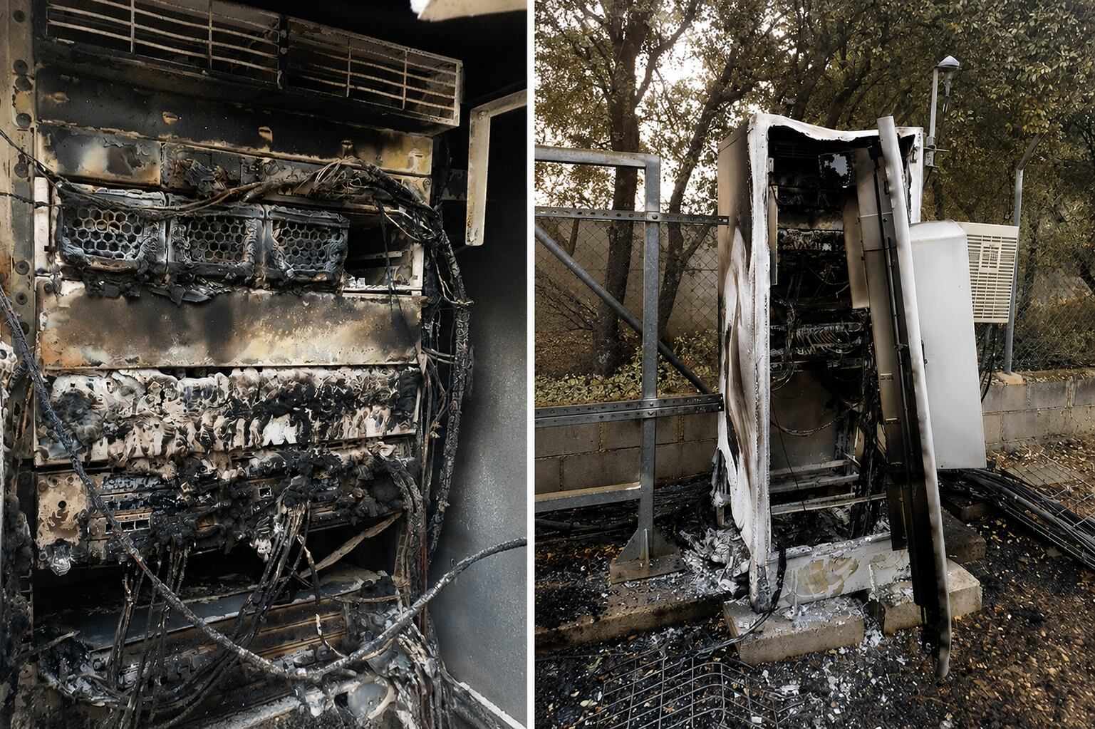 Vodafone, MasOrange y Telefónica restablecen redes y habilitan tecnologías de respaldo por los incendios