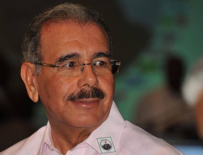 El presidente dominicano, Danilo Medina,en Santo Domingo.