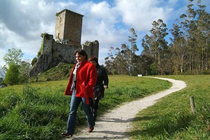 Castillo de Andrade. Pontedeume, A Coruña.