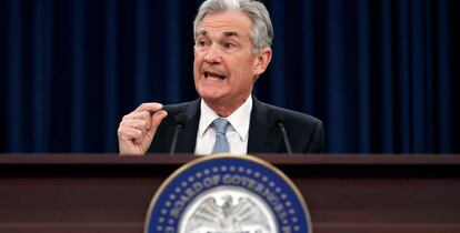 El presidente de la Fed, Jerome Powell. 