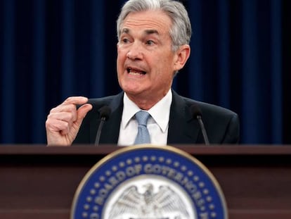 El presidente de la Fed, Jerome Powell. 