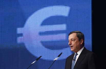 Mario Draghi, presidente del BCE.