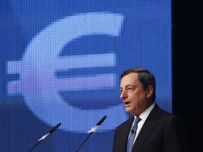 Mario Draghi, presidente del BCE.