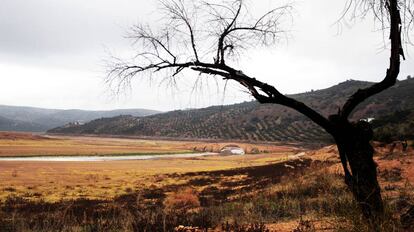 Embalse de Giribaile, en Jaén.