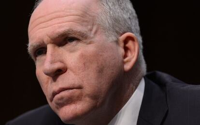 John Brennan, durante su comparecencia ante el Senado.